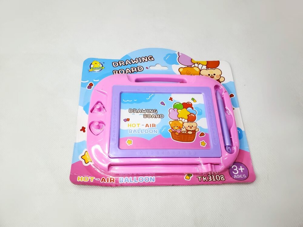 Mini Drawing Board for Kids - Hot-Air Balloon Design