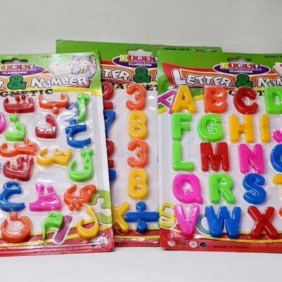 Magnetic Decorative Letters and Numbers Set