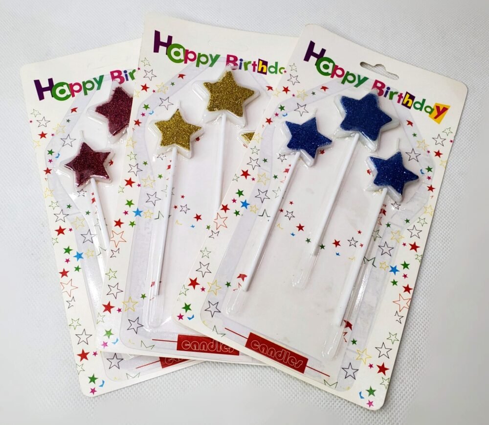 Star Shape Birthday Candles