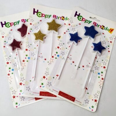 Star Shape Birthday Candles