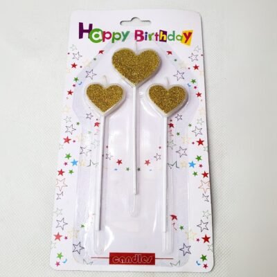 Heart Shape Birthday Candles