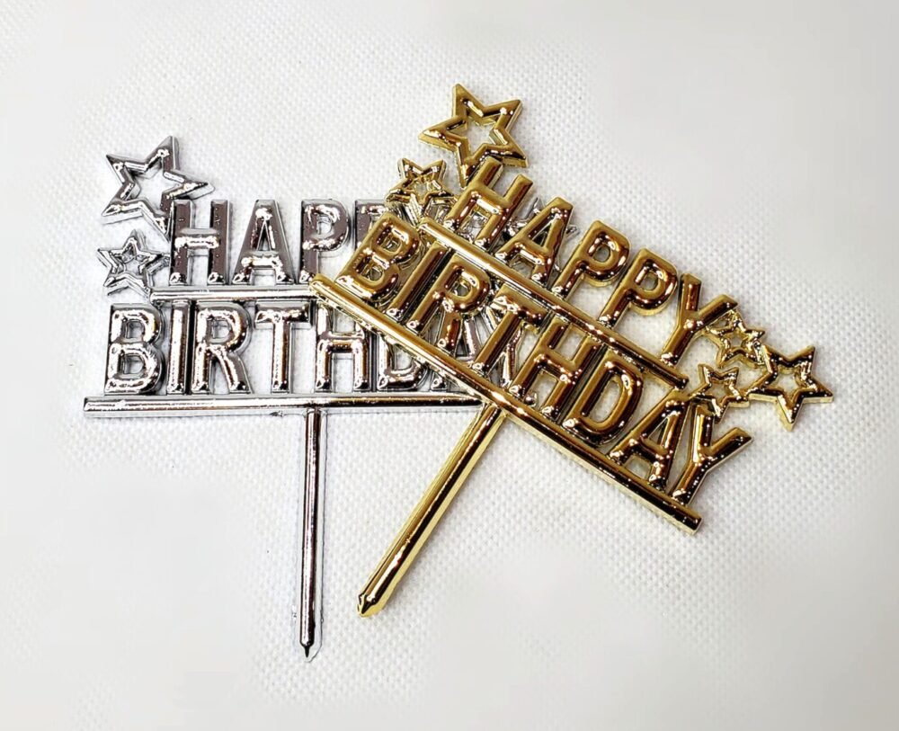 Happy Birthday Cake Topper