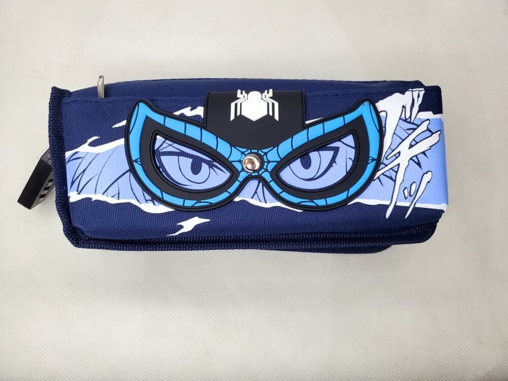 TECHNOCHITRA MYSTIC GUARDIAN 3D NIGHT EYES DUAL ZIPPER POUCH