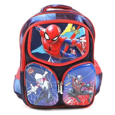 3D EMBOSSED SPIDERMAN CHARACTER BACKPACK