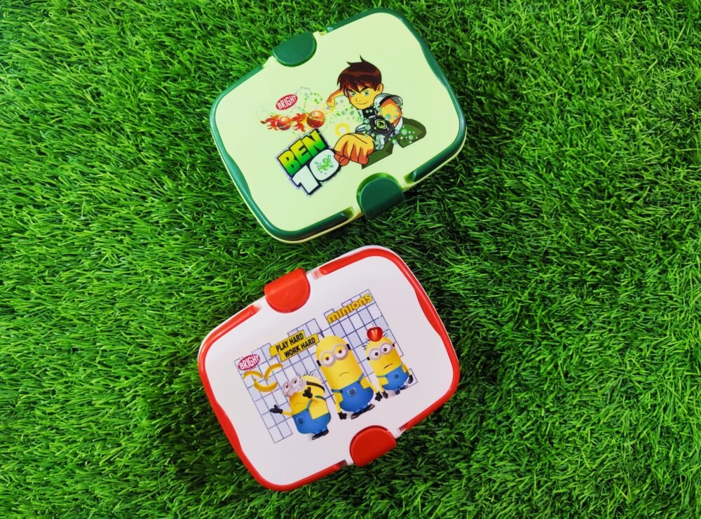 CUTE CHARACTER-THEMED LUNCH BOXES FOR KIDS WITH COMPARTMENTS