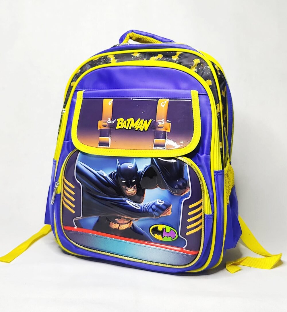 EMBOOSED CHARACTER BACKPACK FOR KIDS