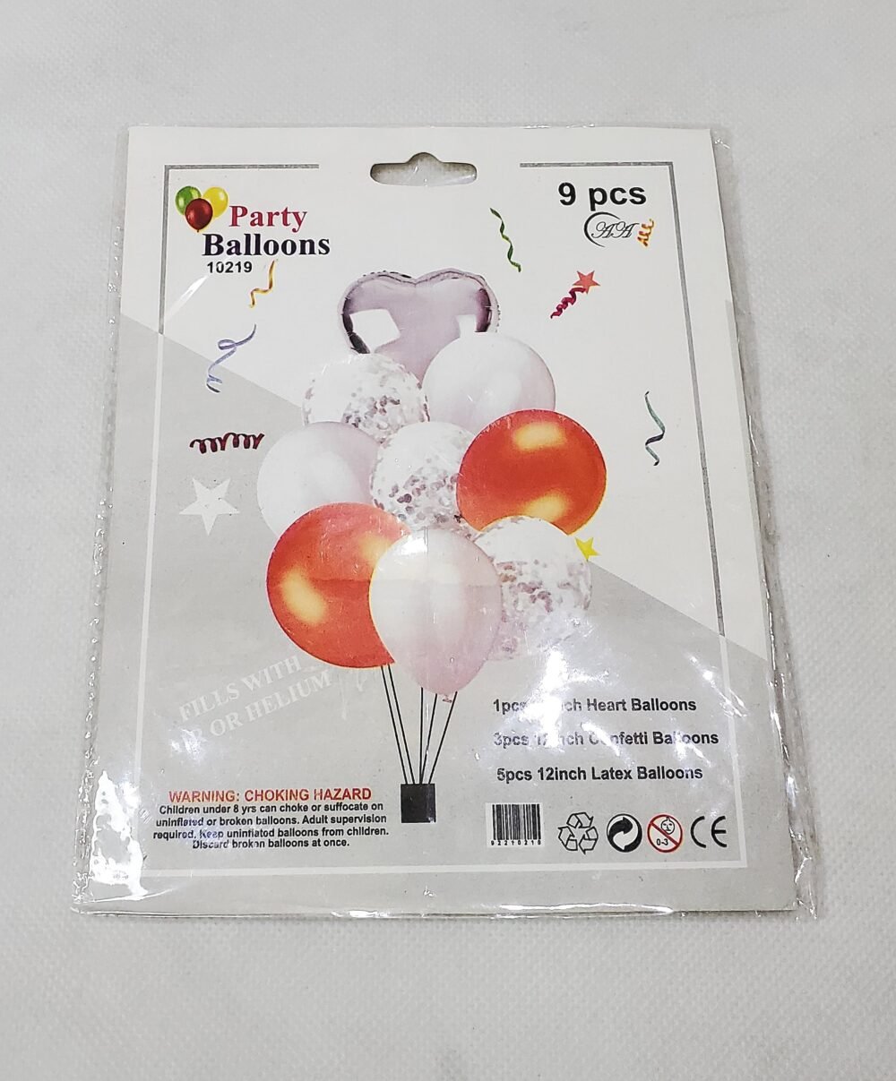 Buy 9Pcs Party Balloons Set Online at Best Price in Pakistan