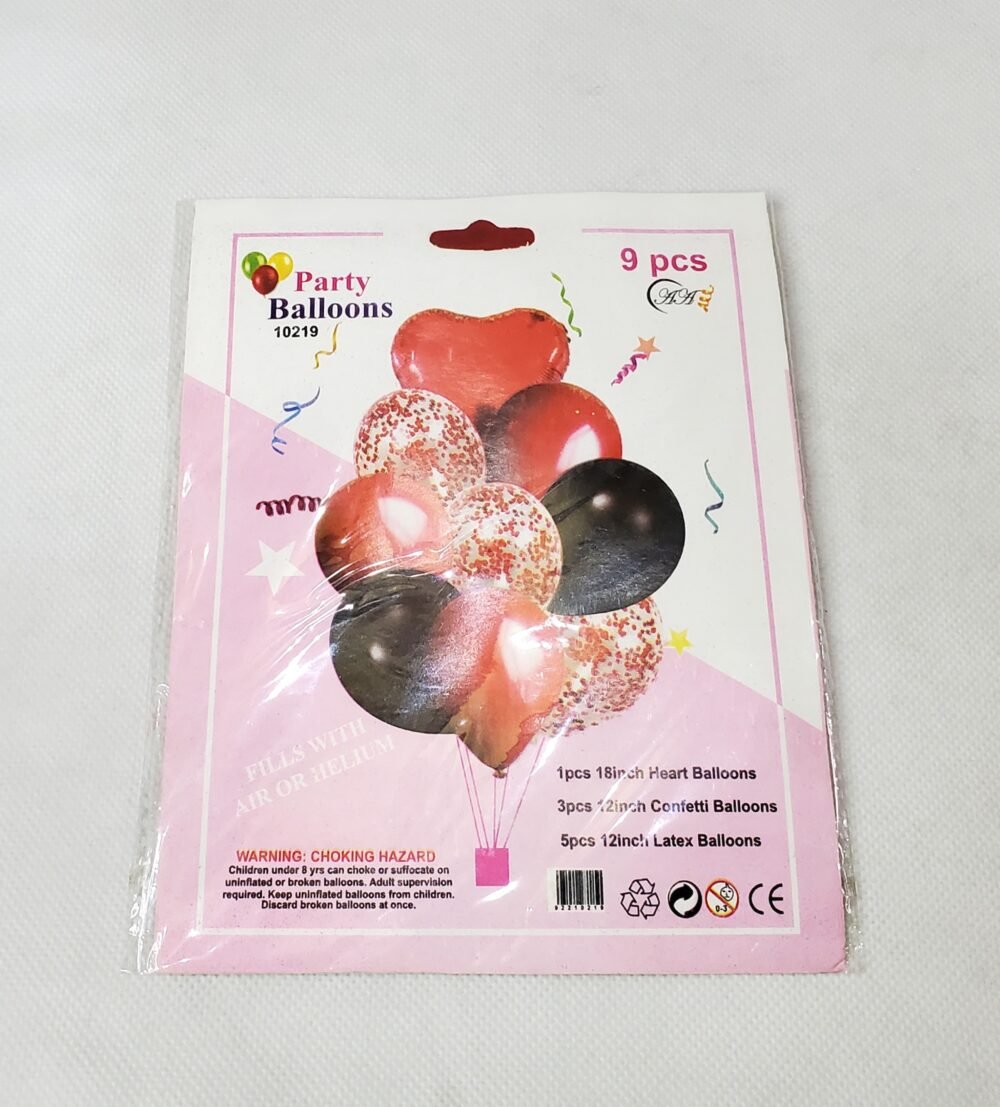 Buy 9Pcs Party Balloons Set Online at Best Price in Pakistan