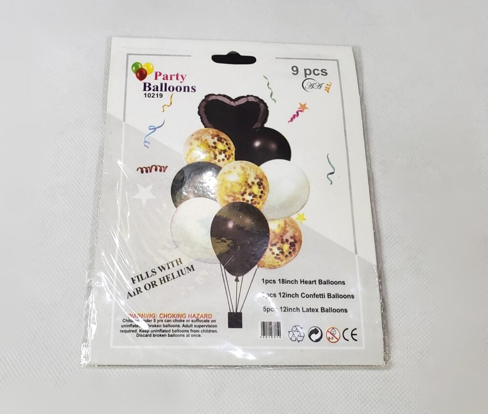 Buy 9Pcs Party Balloons Set Online at Best Price in Pakistan